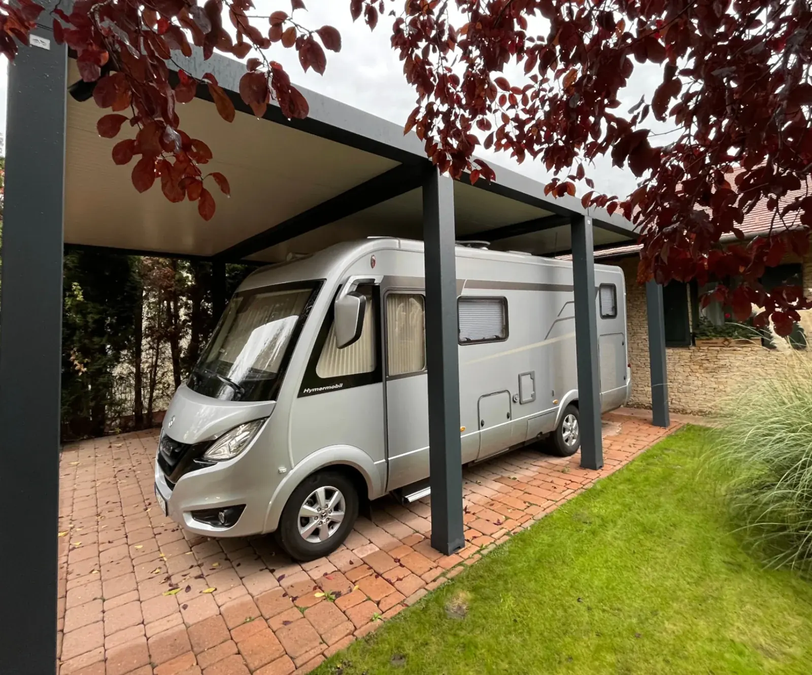 Carport stand — önhordó pergola kocsibeálló